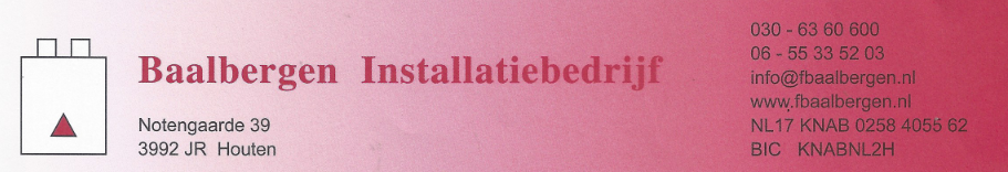 Baalbergen Installatiebedrijf